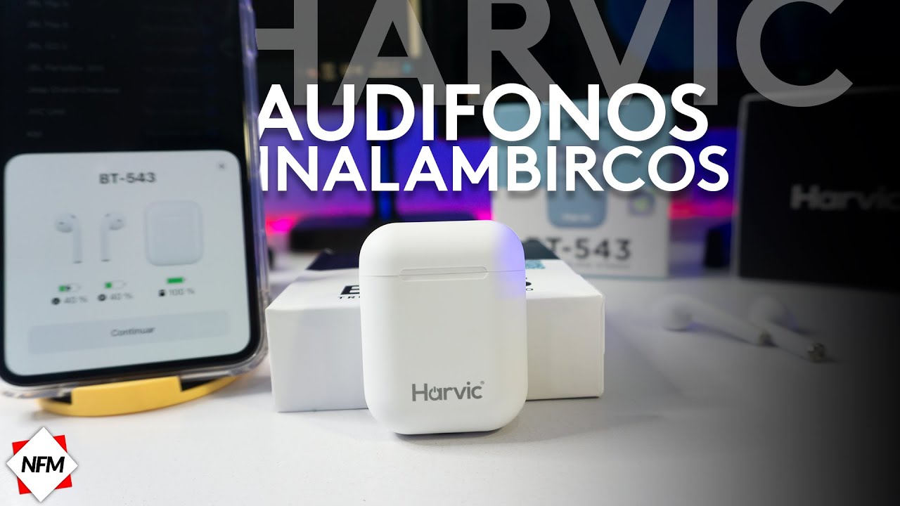 Auriculares Bluetooth Harvit